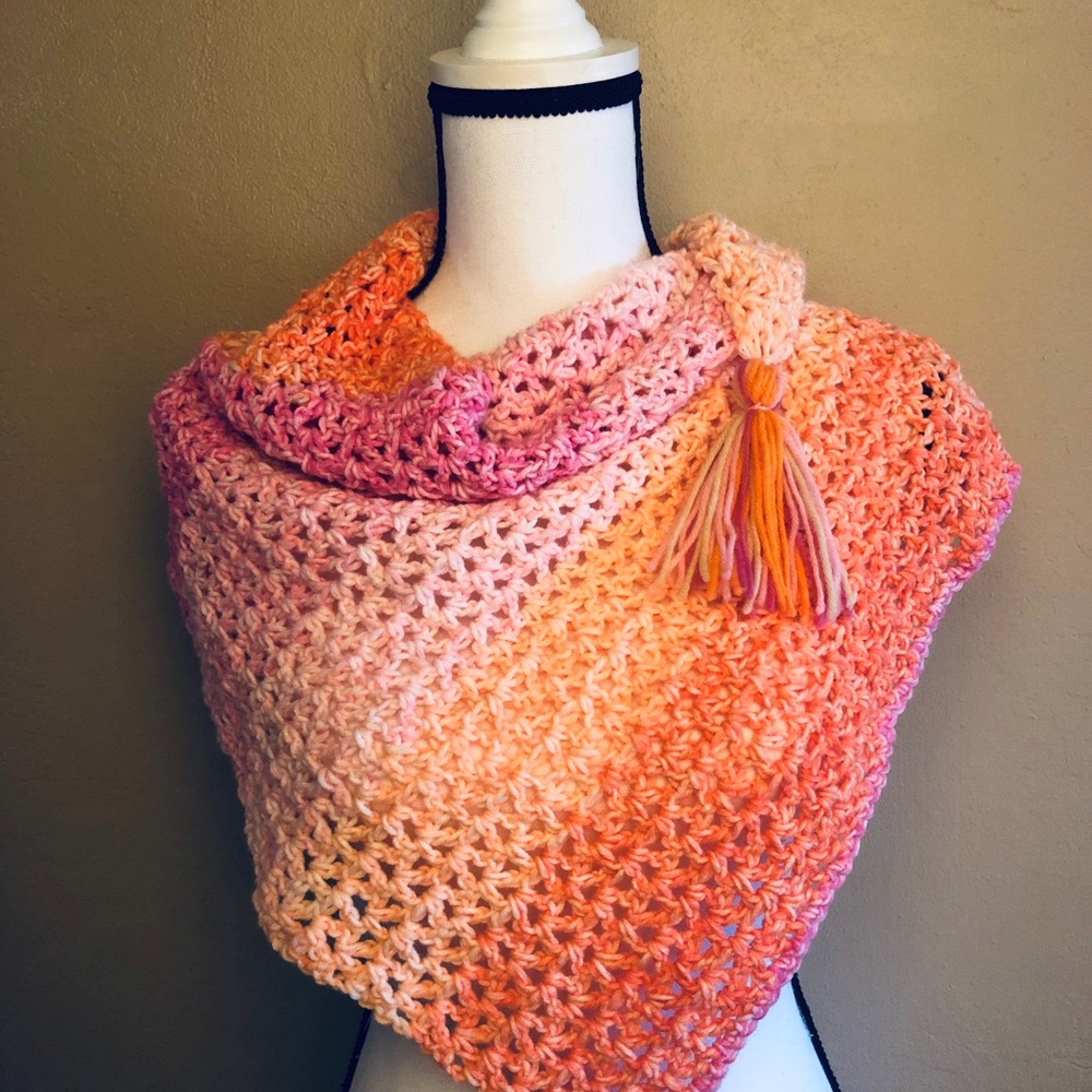Asymmetrical Shawl🌸